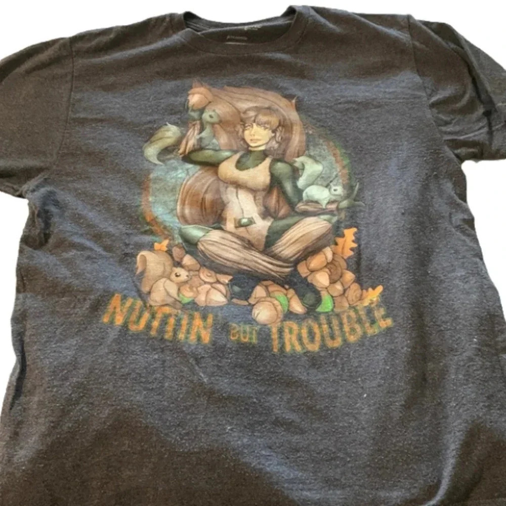 MARVEL Nutting But Trouble Medium women’s T-shirt